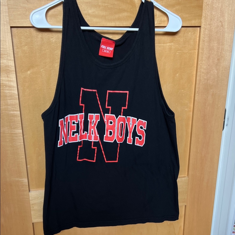 NELK Boys Black Tank Top